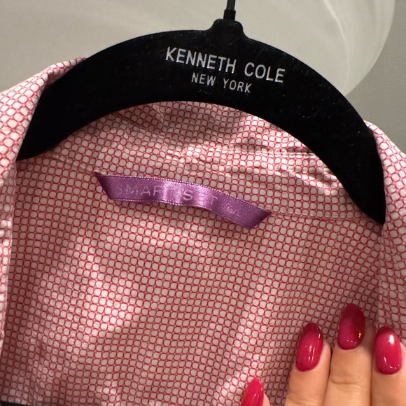 Pink button up tee - Picture 3 of 3